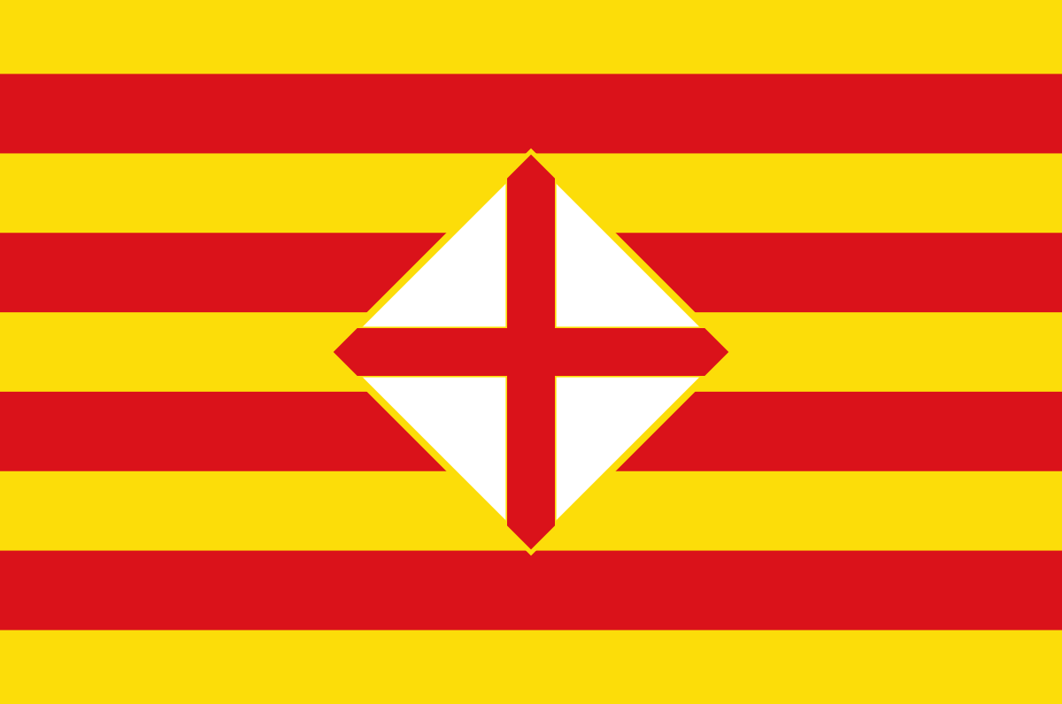Bandera de la provincia de Barcelona