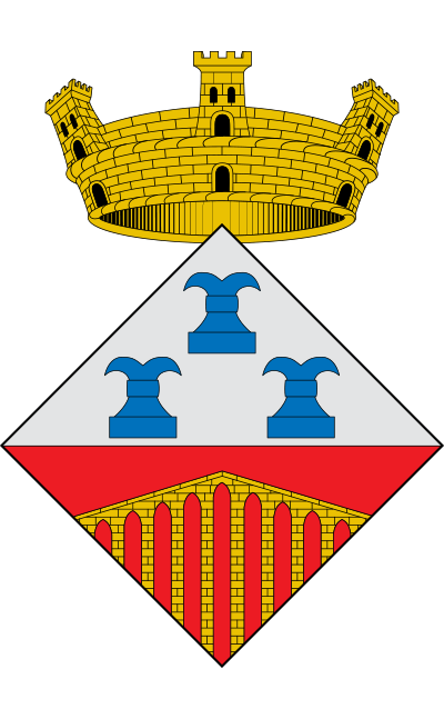 Escudo de El Pont de Vilomara i Rocafort