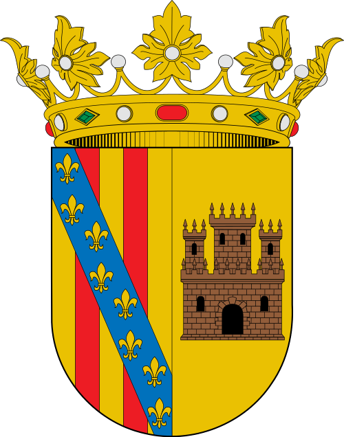 Escudo de La Vall d'Alcalà